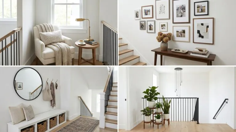 Stair Landing Decor Ideas