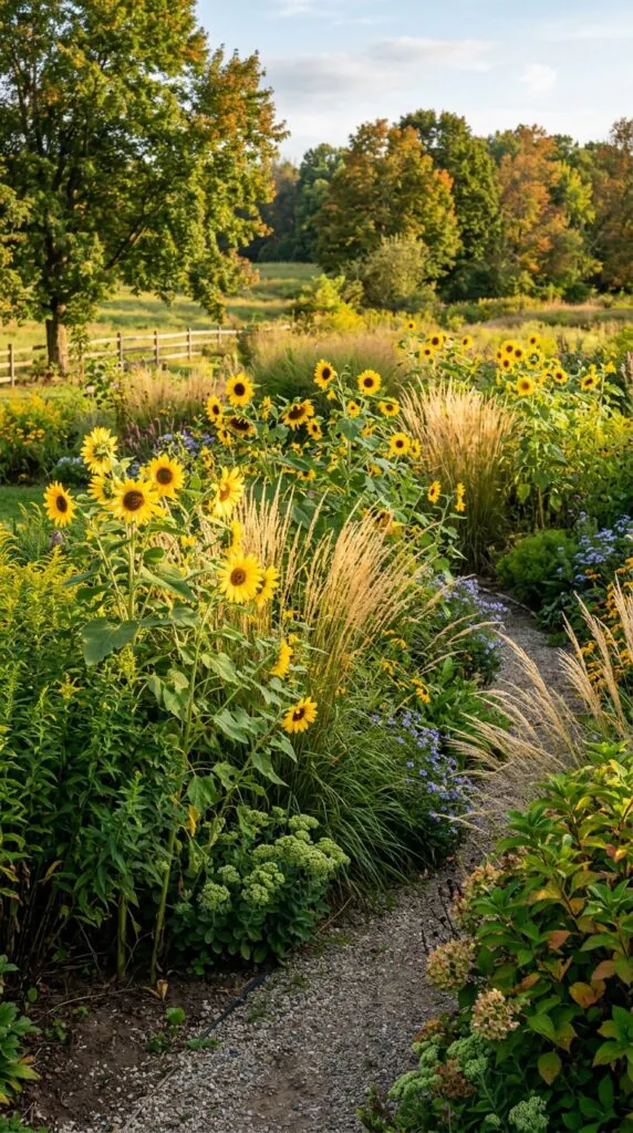 Sunflower Statement Pot