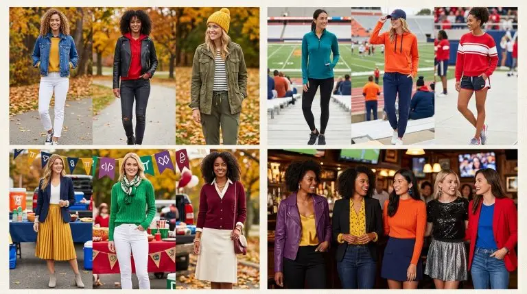 Team Color Outfit Ideas