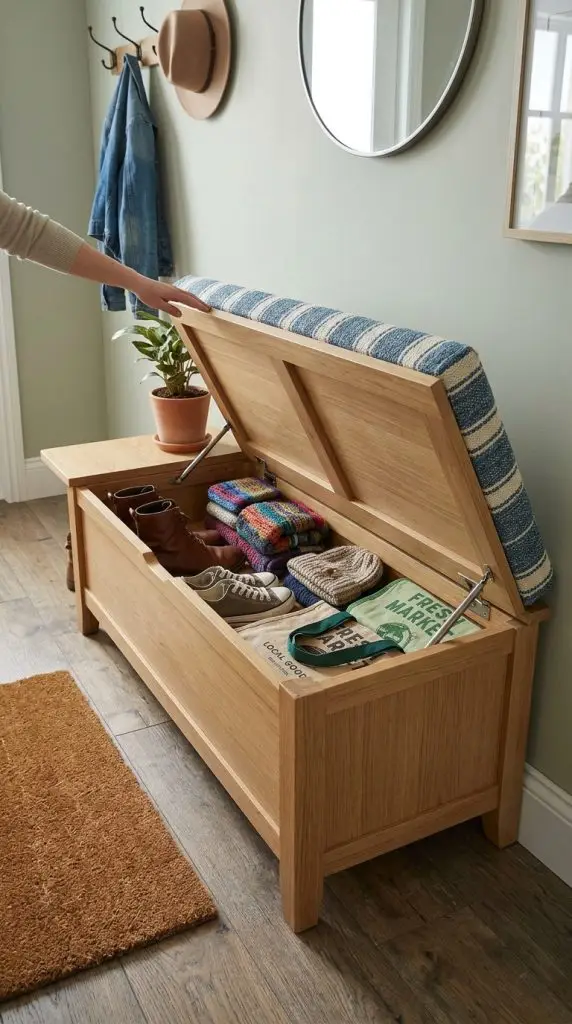 Use a Storage Bench