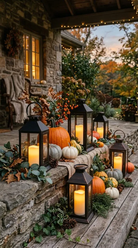Vintage Lantern Display