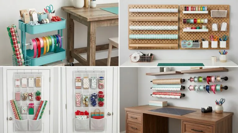 13 Gift Wrapping Station Ideas