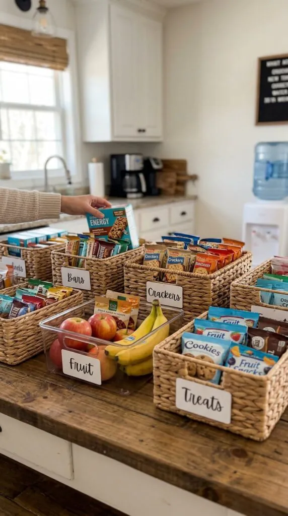 Add Labeled Baskets