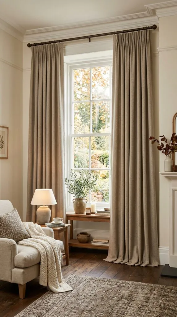 Add a Soft Window Treatment