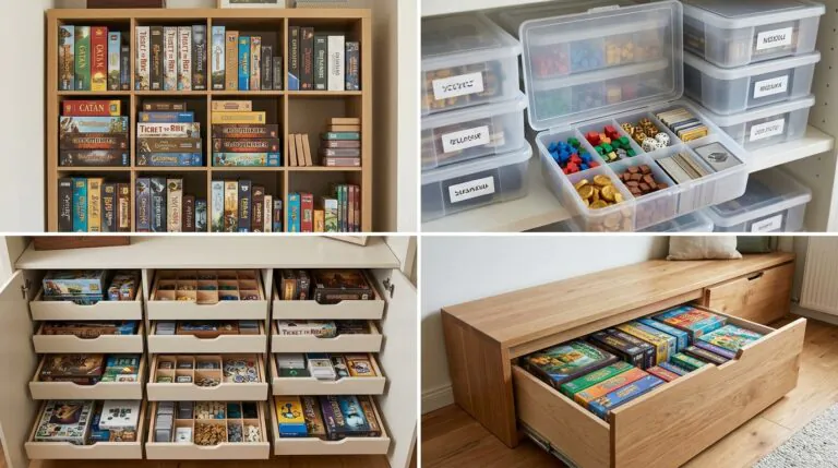 Board Game Storage Ideas