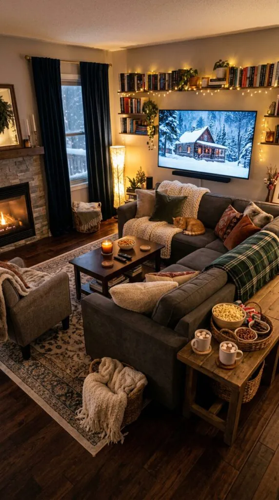 Create a Cozy Movie-Watching Setup