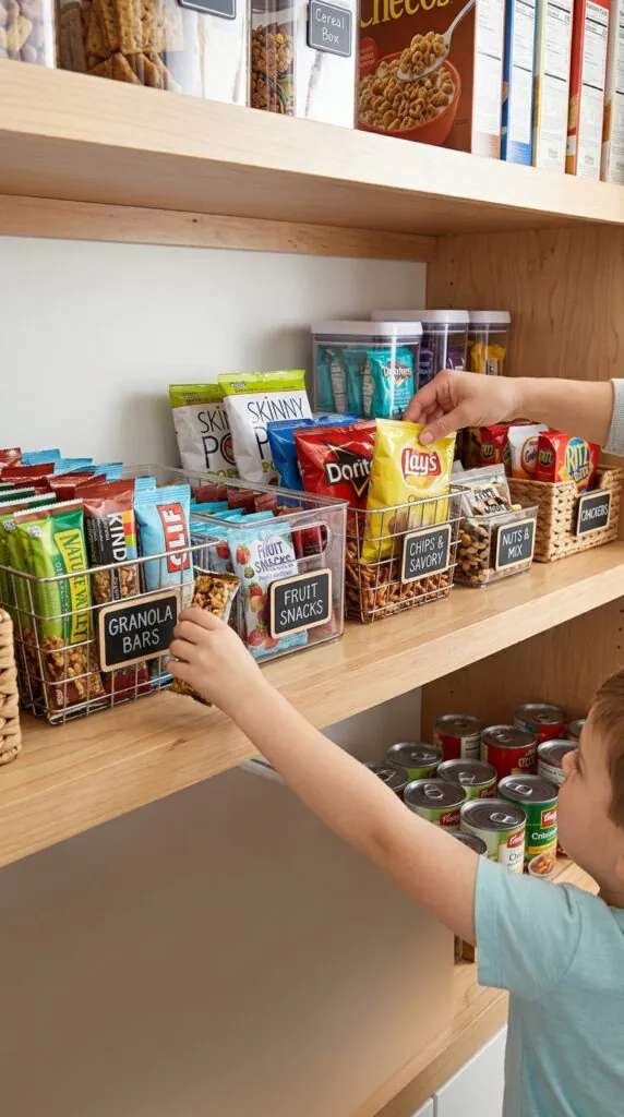 Create a Dedicated Pantry Shelf