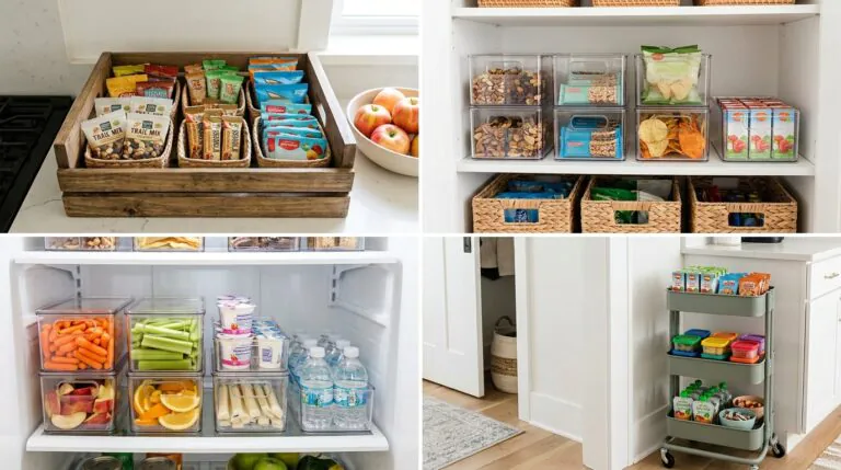 Grab and Go Snack Station Ideas