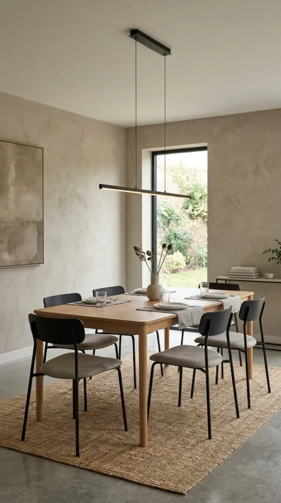 Greige Limewash With Modern Furniture