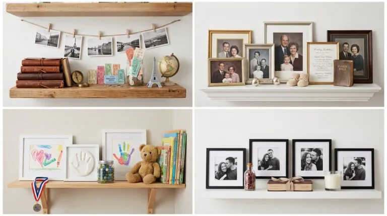 Memory Display Shelf Ideas