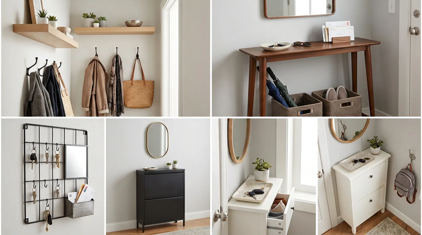 Small Entryway Drop Zone Ideas