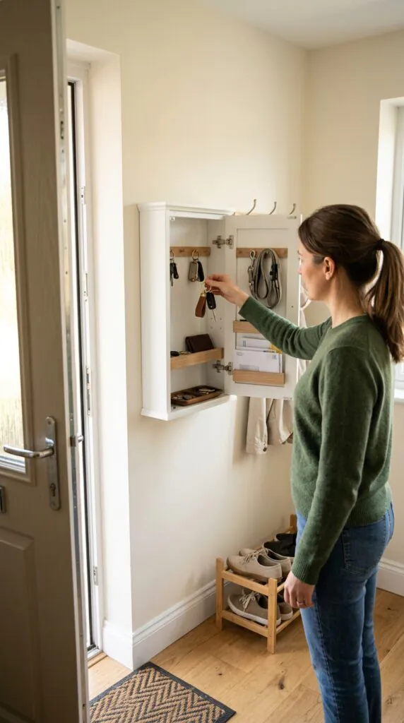 Use a Wall-Mounted Cabinet