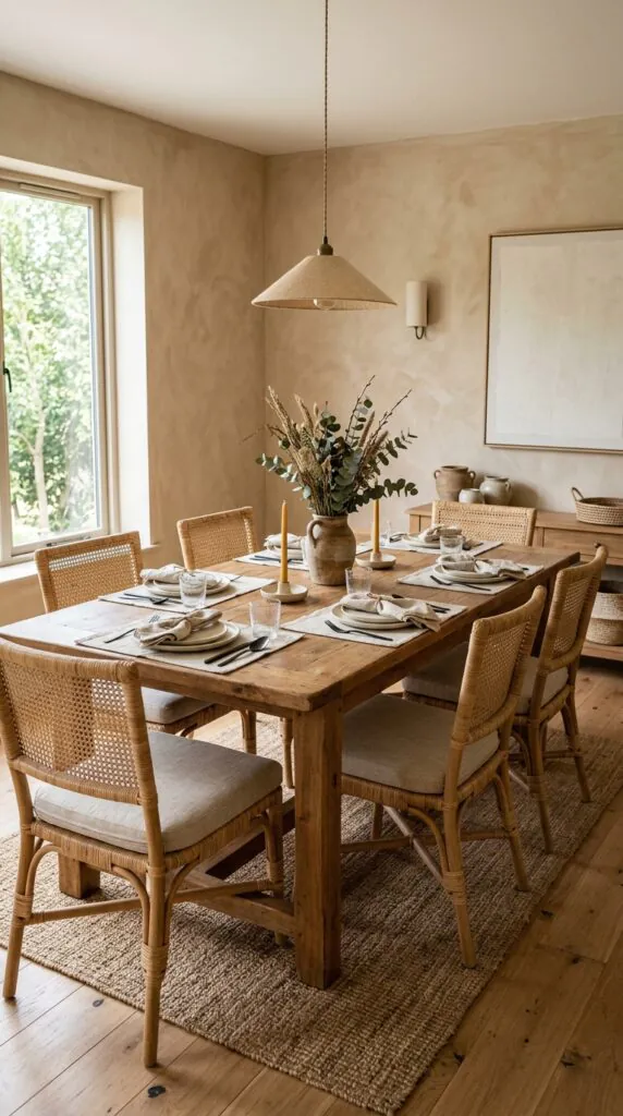 Warm Beige Limewash Walls