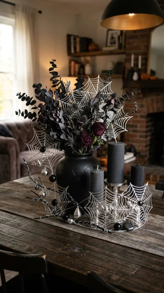 Glamorous Halloween Centerpiece