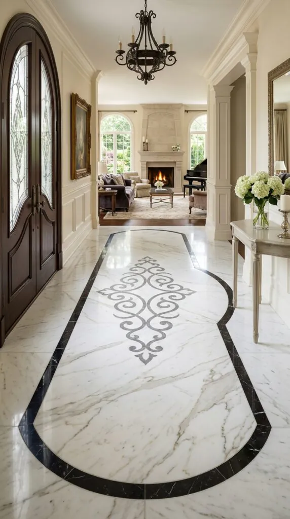 Marble Inlay Runner