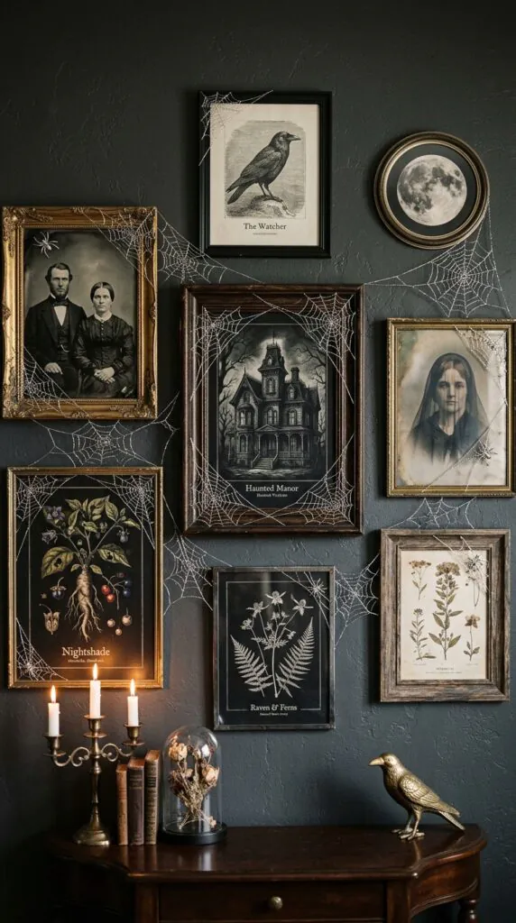 Silver Web Gallery Wall