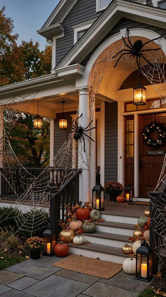Silver Web Outdoor Porch